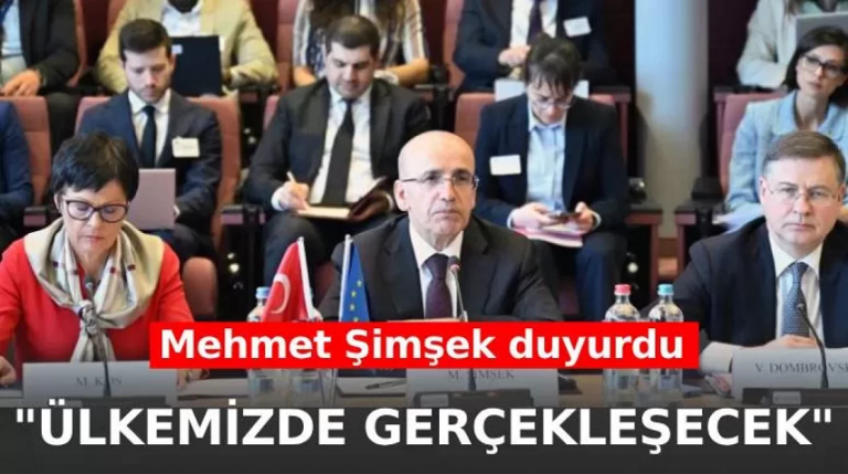 Mehmet Şimşek duyurdu Türkiye AB ekonomik diyalog toplantısı ülkemizde gerçekleşecek!