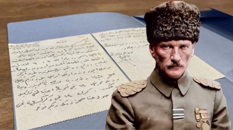 110 yıllık mesaj çözüldü Atatürk elleriyle yazmış! İşte o emir...