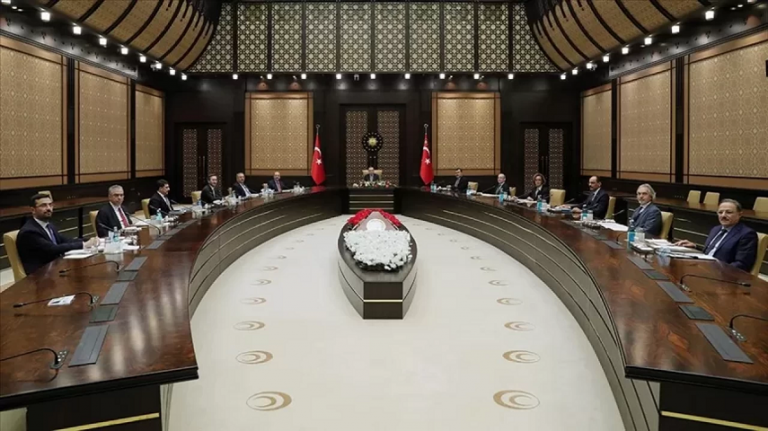 Cumhurbaşkanı Erdoğan, Cumhurbaşkanlığı Politika Kurulu başkanvekillerini kabul etti